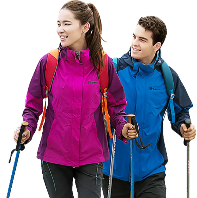 防水、透氣、耐磨登山服